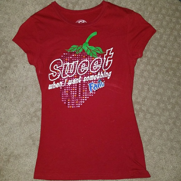 Tops | Fanta Strawberry T Shirt | Poshmark